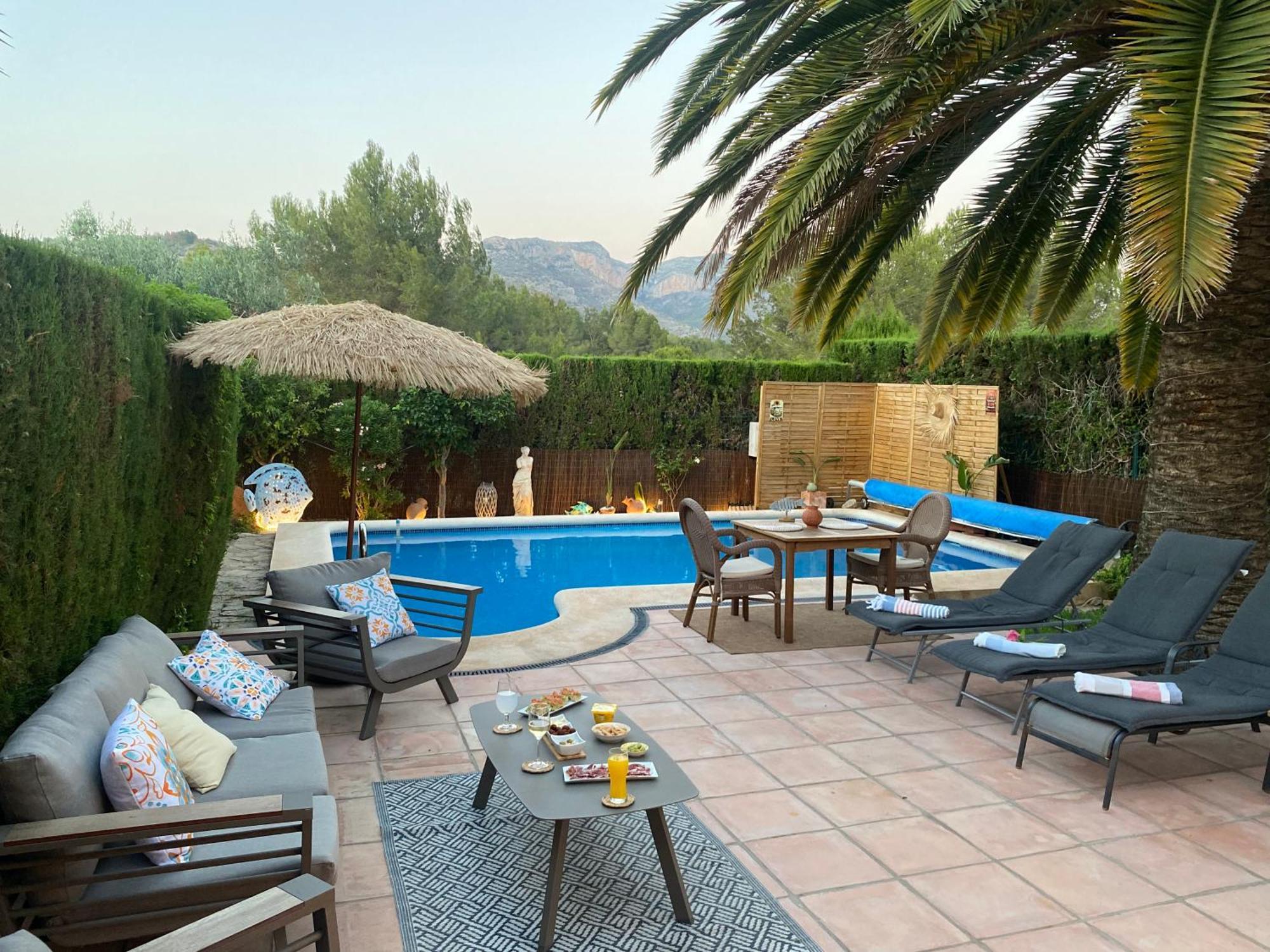 Maison Cosy Au Pied Du Golf Avec Piscine Privee Muntanya la Sella Exterior foto